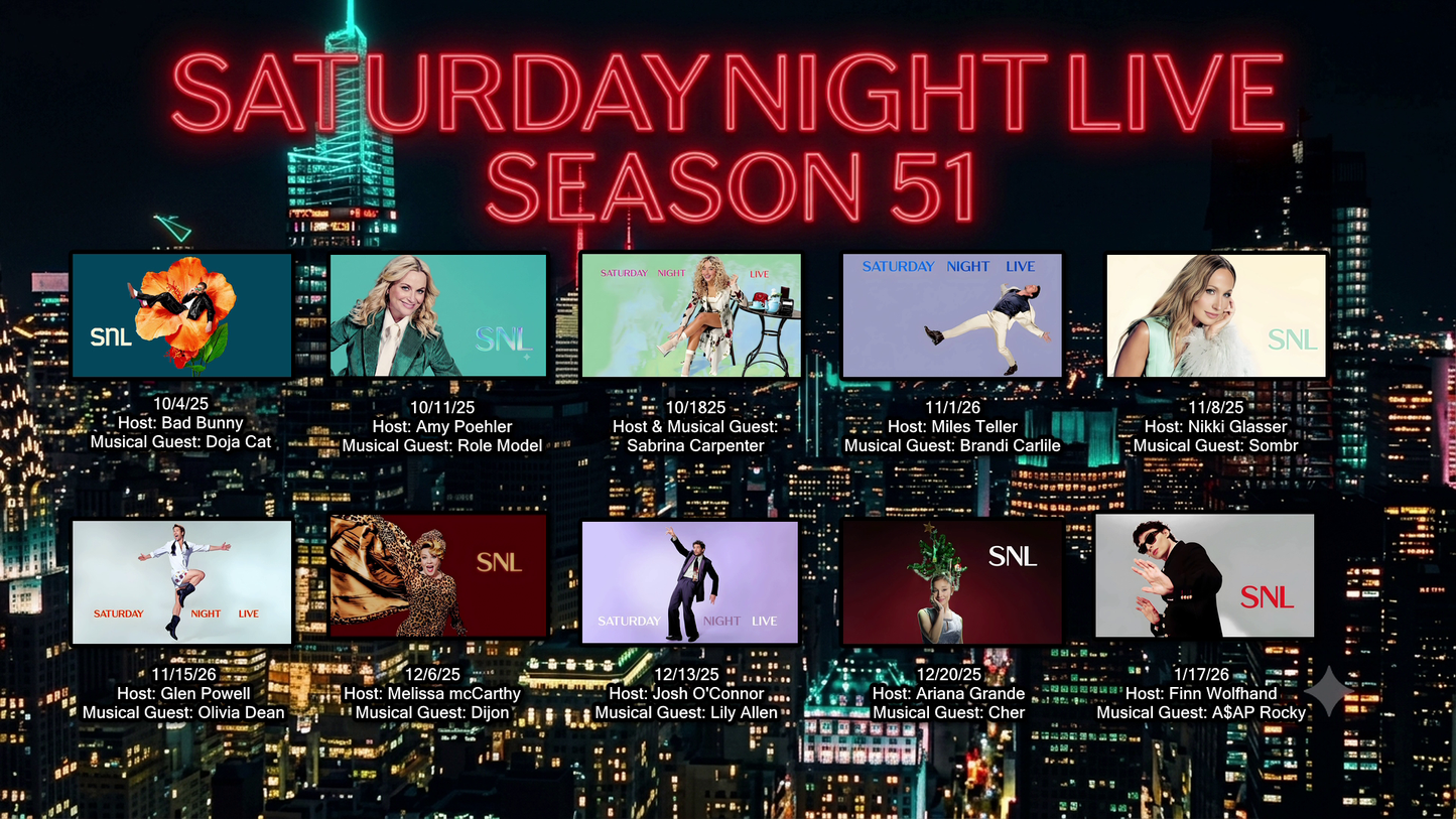 Saturday Night Live - Season 51 (3-Disc Blu-ray)
