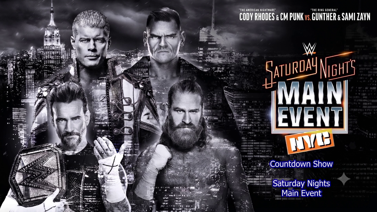 7/18/26 WWE Saturday Night's Main Event 2026