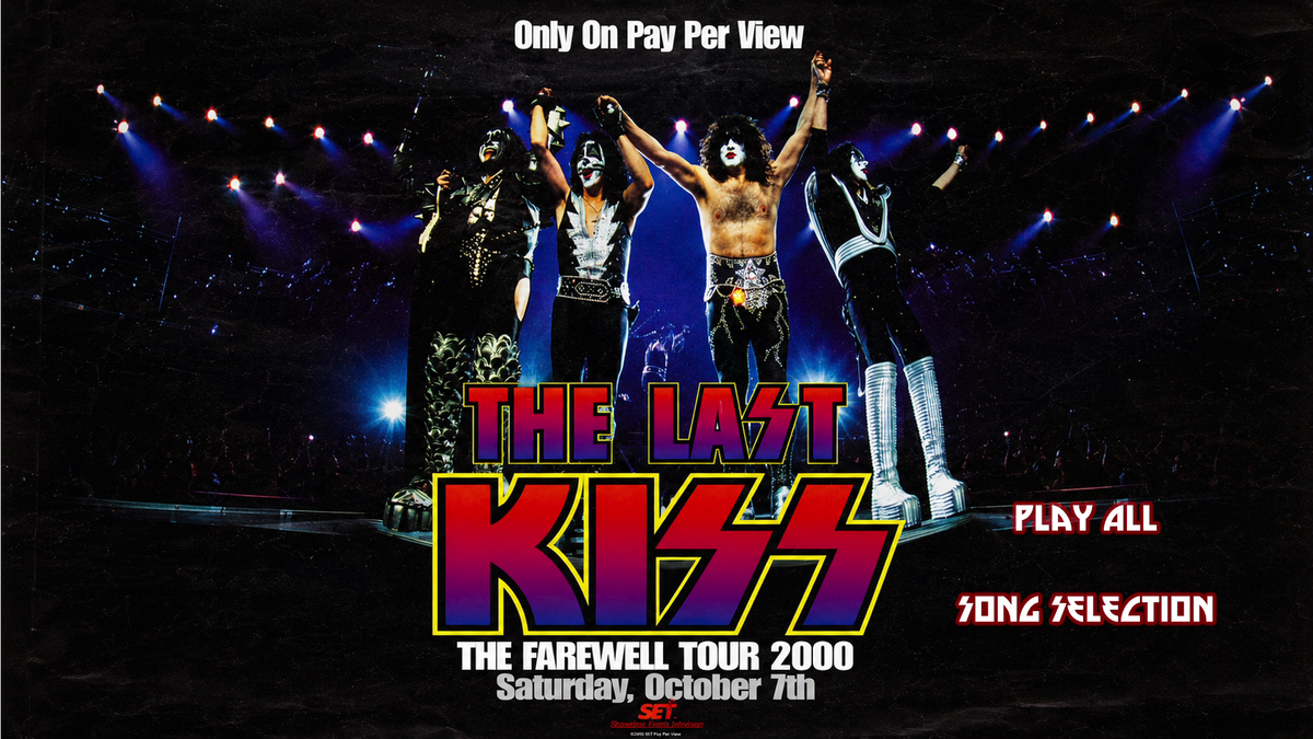 KISS: The Last KISS 2000 Blu-Ray