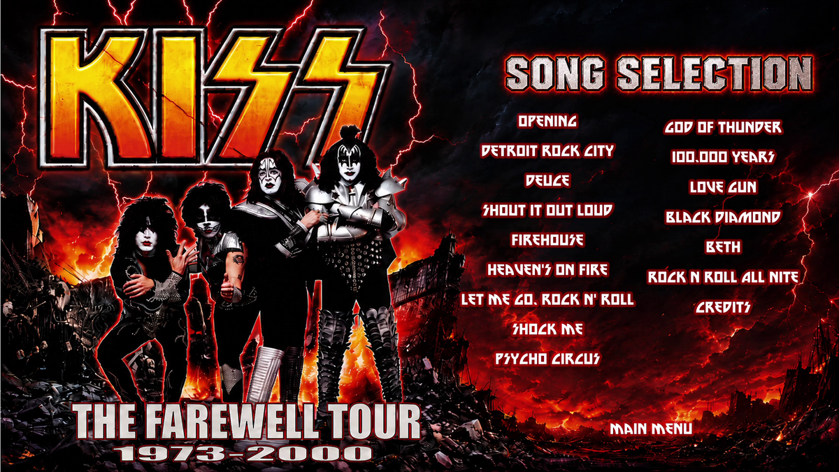 KISS: The Last KISS 2000 Blu-Ray