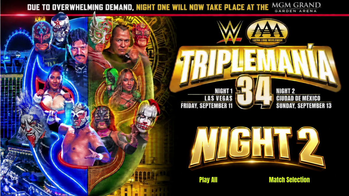 WWE & Lucha Libre AAA Present: Triplemanía 34 (2-Disc Collector's Set)