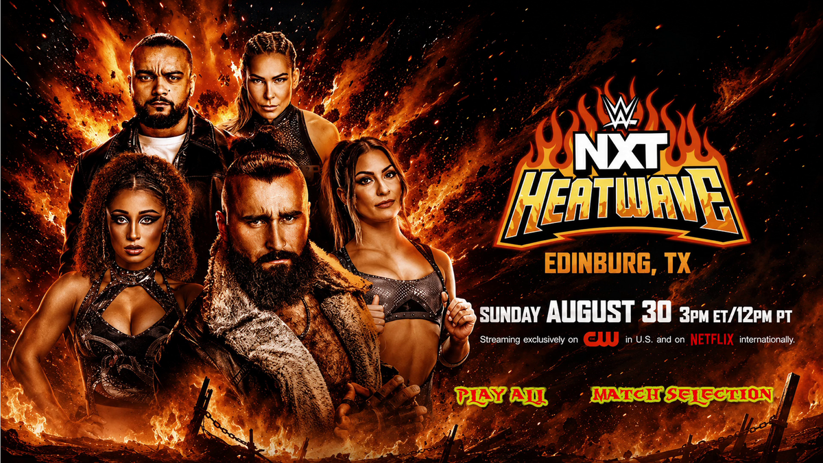 WWE NXT Heatwave 2026 Blu Ray