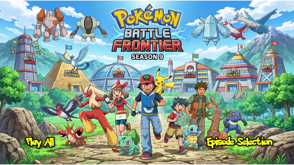 Pokémon: Battle Frontier – The Complete Season 9 (2-Disc Blu-ray Set)