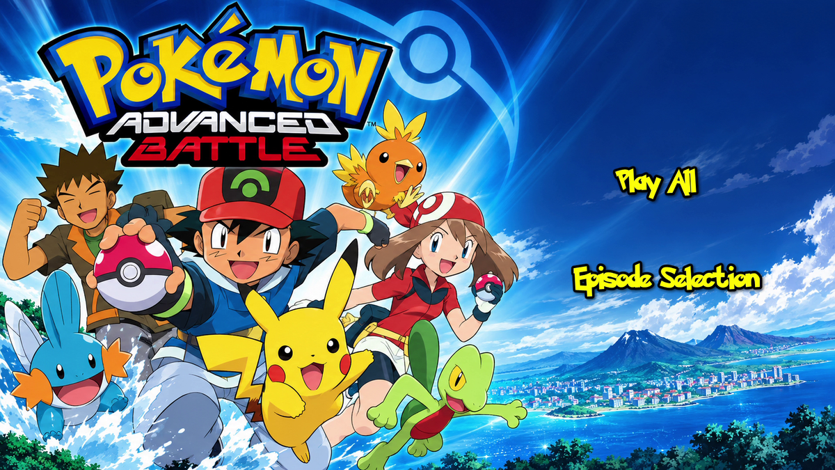 Pokémon: Advanced Battle – The Complete Season 8 (2-Disc Blu-ray Set)
