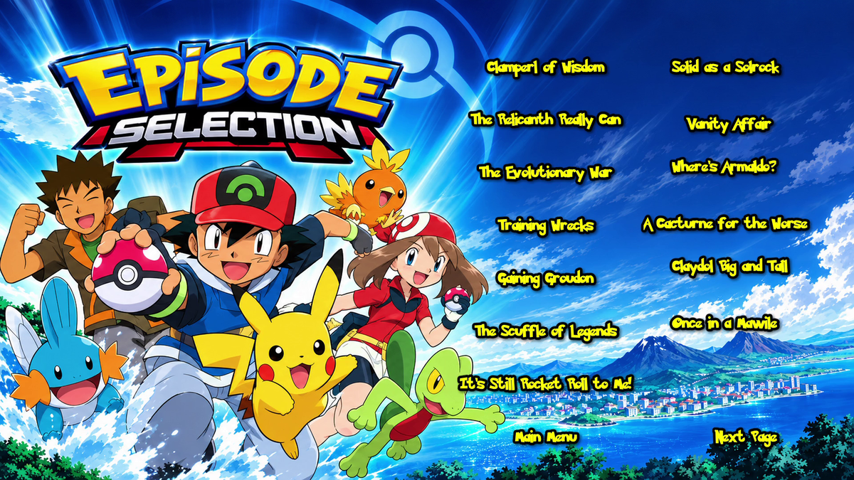 Pokémon: Advanced Battle – The Complete Season 8 (2-Disc Blu-ray Set)