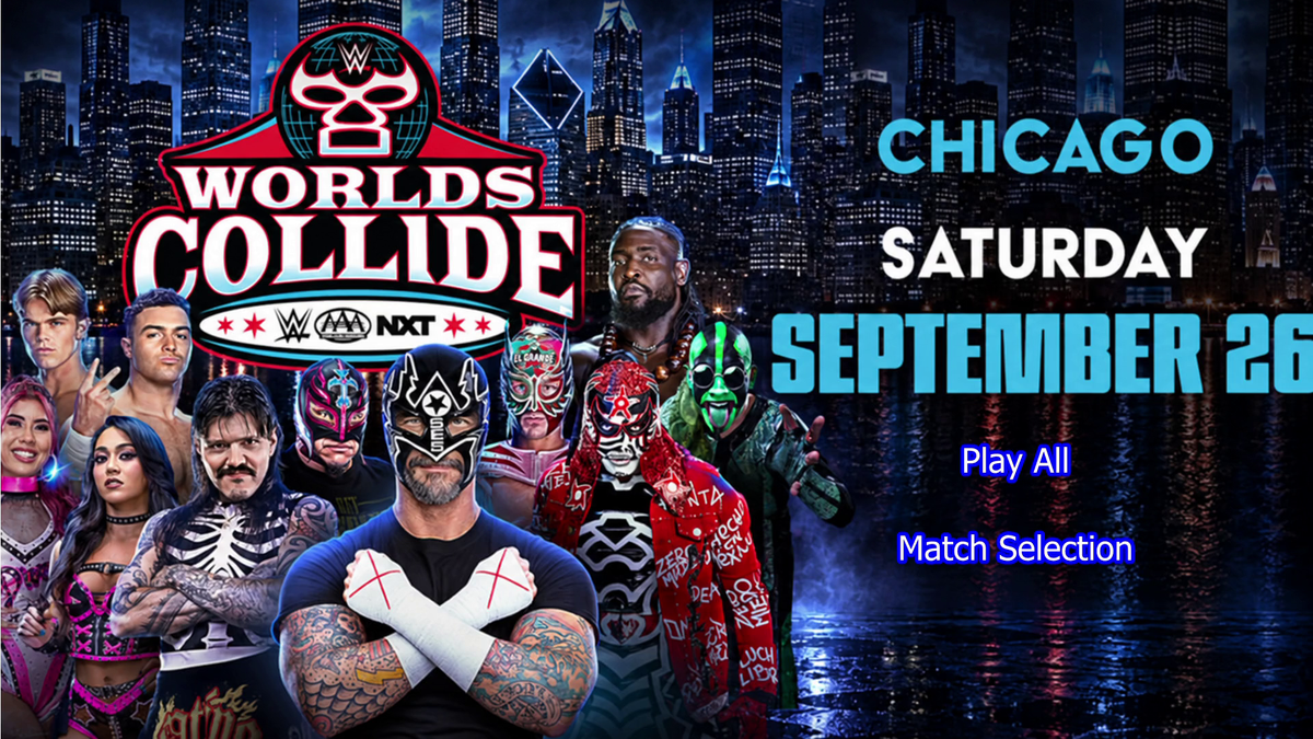WWE/AAA Worlds Collide 2026  Blu-ray
